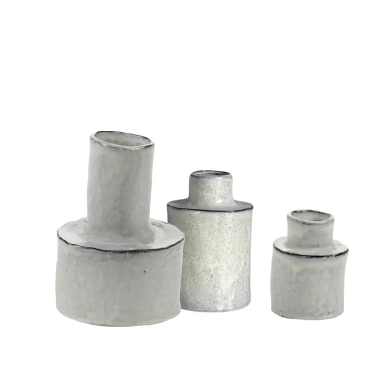 Helena Marie Vase Collection White