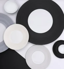 Hemisphere Dinnerware Bakelite Black