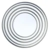 Hemisphere Dinnerware Grey Stripes