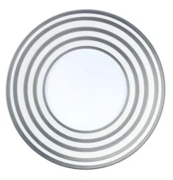 Hemisphere Dinnerware Grey Stripes