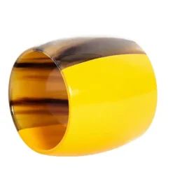 Horn Napkin Ring Set of 4