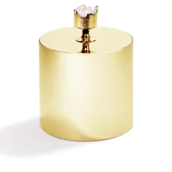 Hospitality Ice Bucket, Gold & Crystal