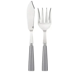 Icone Fish Serving Set Light Grey