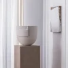 Incisia Forma White Vase