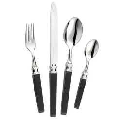 Ingrid Flatware Ebony 5 Piece Setting
