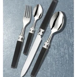 Ingrid Flatware Ebony 5 Piece Setting