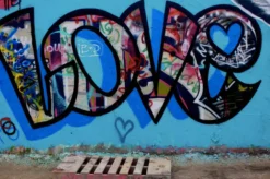 Insipid Love Graffiti Art