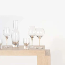 Intermezzo Balance Wine Glass Gold Set of 2
