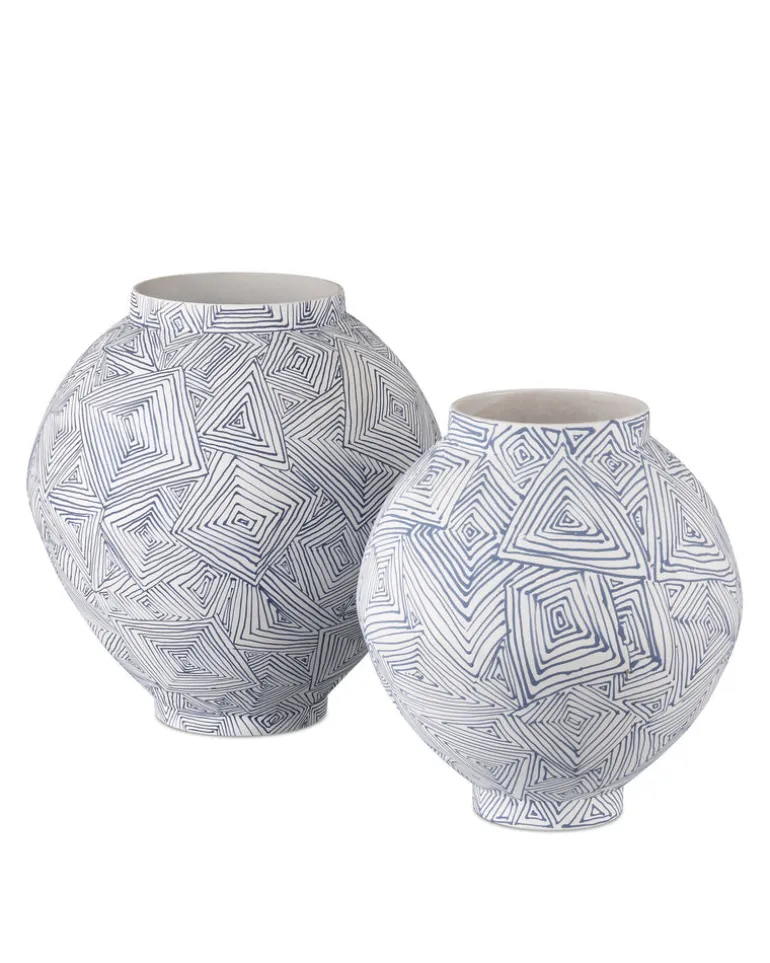 Kenya Blue Vases