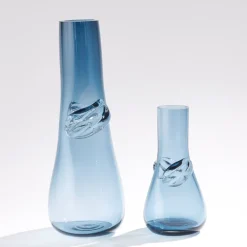 Knot Vase Dark Blue -