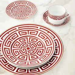 Labirinto Dinnerware Scarlatto