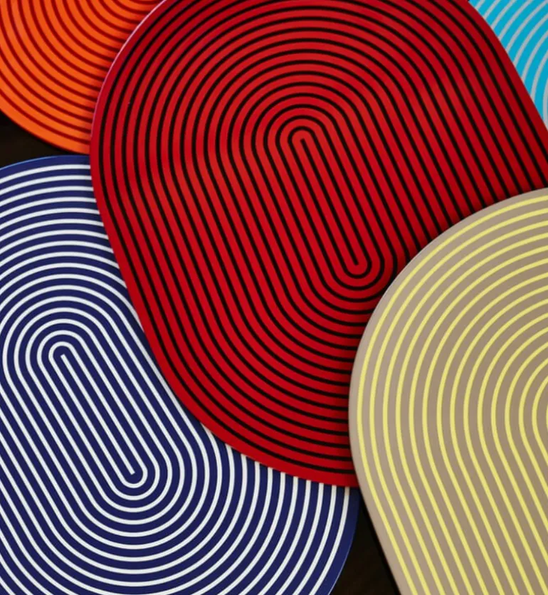 Lacquer Stripe Placemat Set of 4