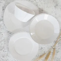 Lastra Dinnerware White
