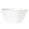 Lastra Stacking Serving Bowl White