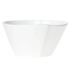 Lastra Stacking Serving Bowl White