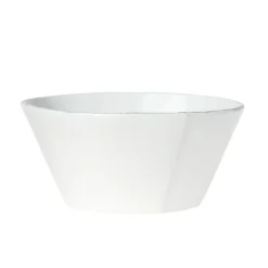 Lastra Stacking Serving Bowl White
