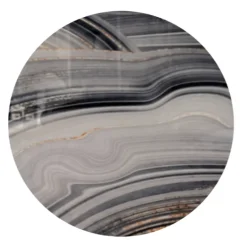 Lazy Susan Acrylic Black Slice