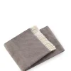 Light Grey & Ivory Throw | No Monogram