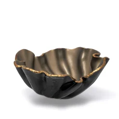 Lirio R Matt Black & Bronze Bowl