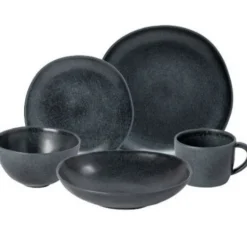 Livia Dinnerware Matte Black