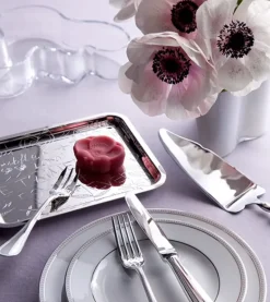 LOVE Graffiti Christofle Silver Plated Tray - BACK IN STOCK