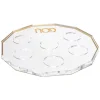 Lucite Border Seder Plate