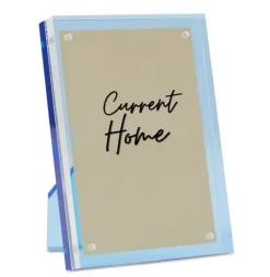 Lucite Magnetic Frame Blue
