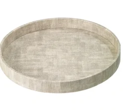 Luster Round Tray