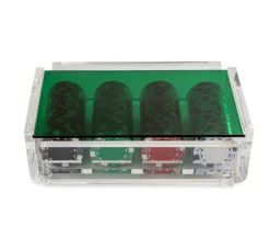 Luxury Acrylic Poker Set
