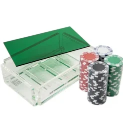 Luxury Acrylic Poker Set