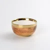 Madera Gold Snack Bowl
