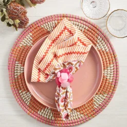 Majorelle Orange Pink Napkin Set of 4