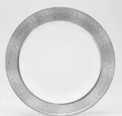 Makassar Gray & Platinum Dinnerware
