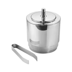 Manhattan Ice Bucket & Tong Set