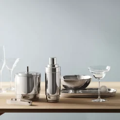 Manhattan Ice Bucket & Tong Set