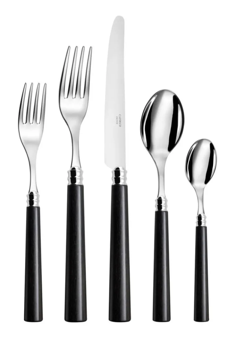 Marat Wood Flatware 5 Piece Setting