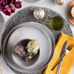 Marcus Stoneware Cement Dinnerware