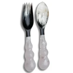 Mardi Gras Resin Server Set