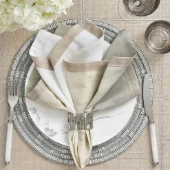 Matrix Napkin Ring Set of 4