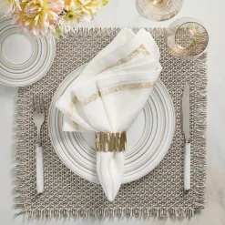 Matrix Napkin Ring Set of 4