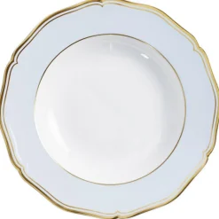 Mazurka Gold & Blue Grey Dinnerware