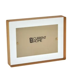 Metallic Block Lip Frame Gold