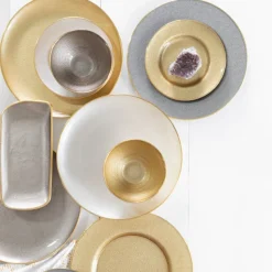 Metallic Glass Charger - Slate