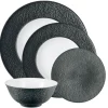 Mineral Irise Dinnerware Black