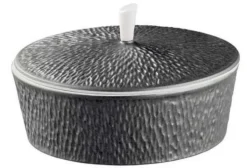 Mineral Irise Dinnerware Dark Grey
