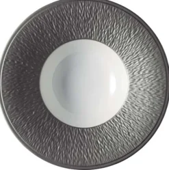 Mineral Irise Dinnerware Dark Grey