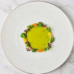 Mineral Irise Gold Filet Dinnerware