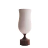 Miss Jean Vase White & Walnut