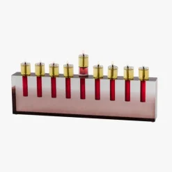 Modern Acrylic Oil Menorah