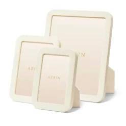 Modern Shagreen Frame Cream